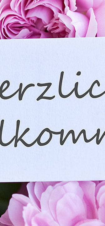 Herzlich Willkommen - Credit: victoria-p/AdobeStock