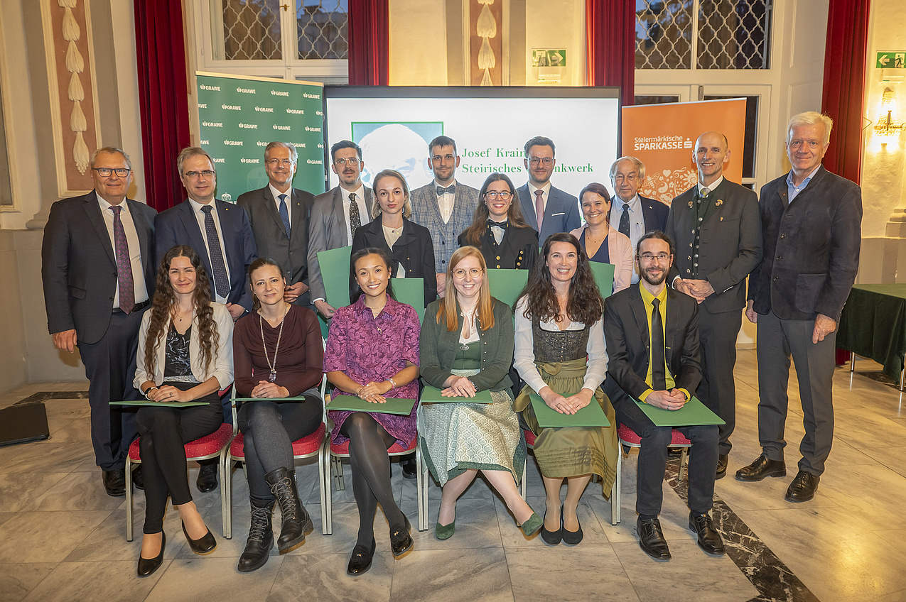 Die Preisträger*innen des Abends.