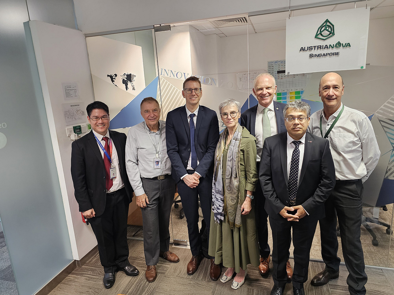 Company visit to Austrianova Singapore