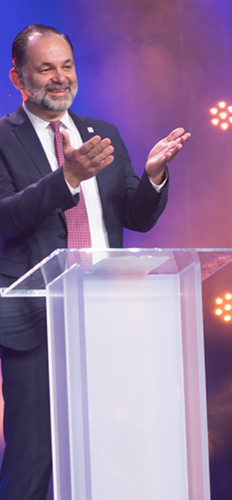 Michael Fuchsjäger beim ESR. Foto: ESR/Sebastian Kreuzberger