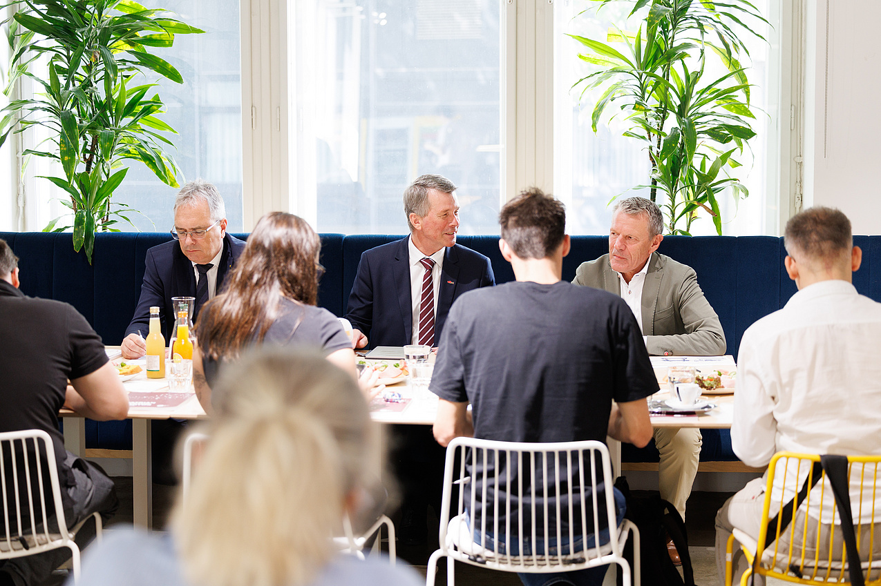 Die Vertreter der Grazer Universitäten beim Pressegespräch