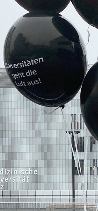 Kundgebung Med Uni Graz