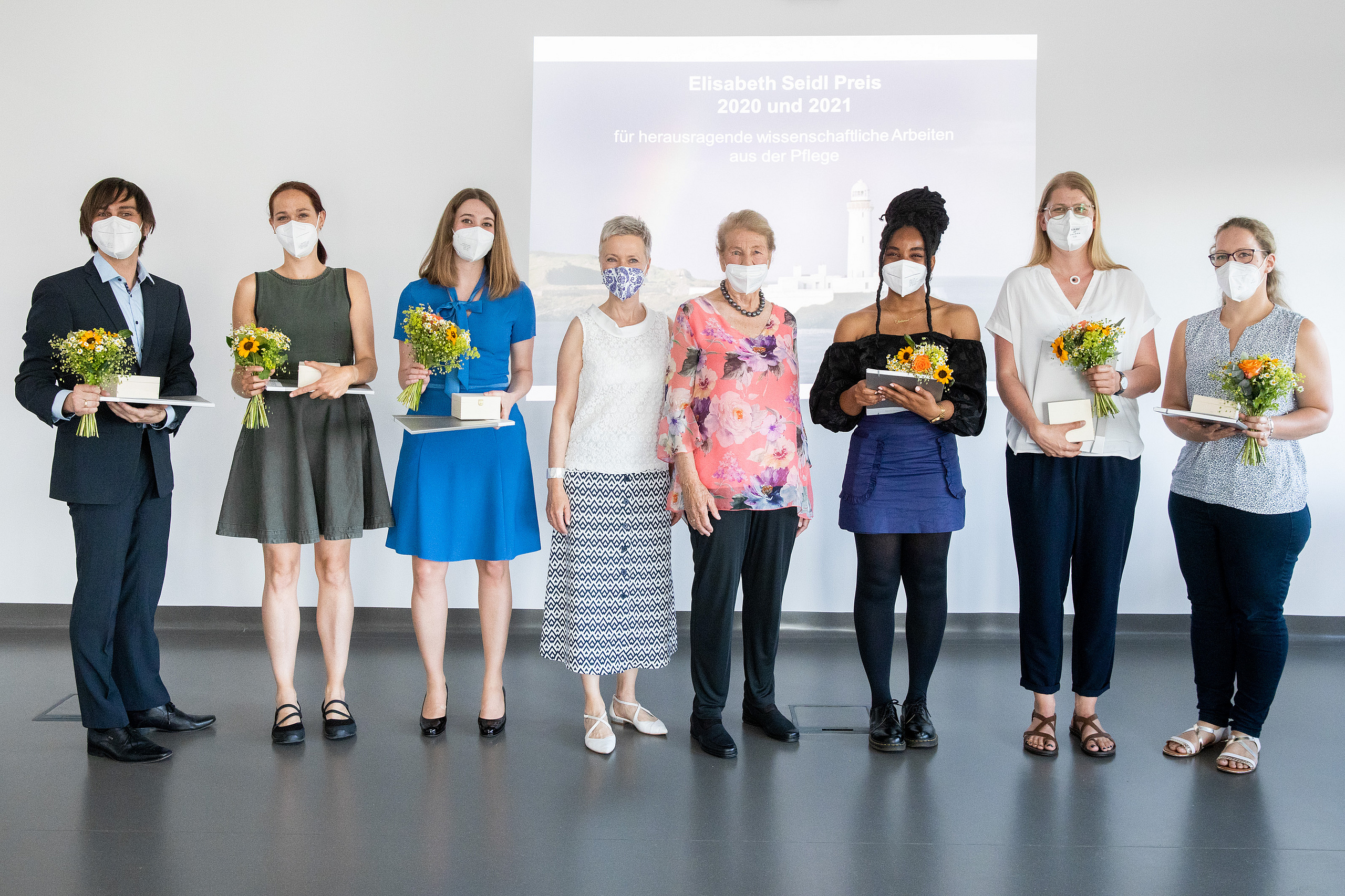 Preisträger*innen des „Elisabeth Seidl Preises“ 2020 und 2021