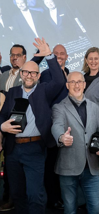 Die Gewinner*innen des Start-Up Awards 2025 - Foto: Oliver Wolf