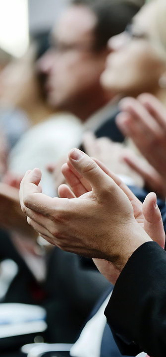 klatschende Hände, klatschen, Beifall, Applaus