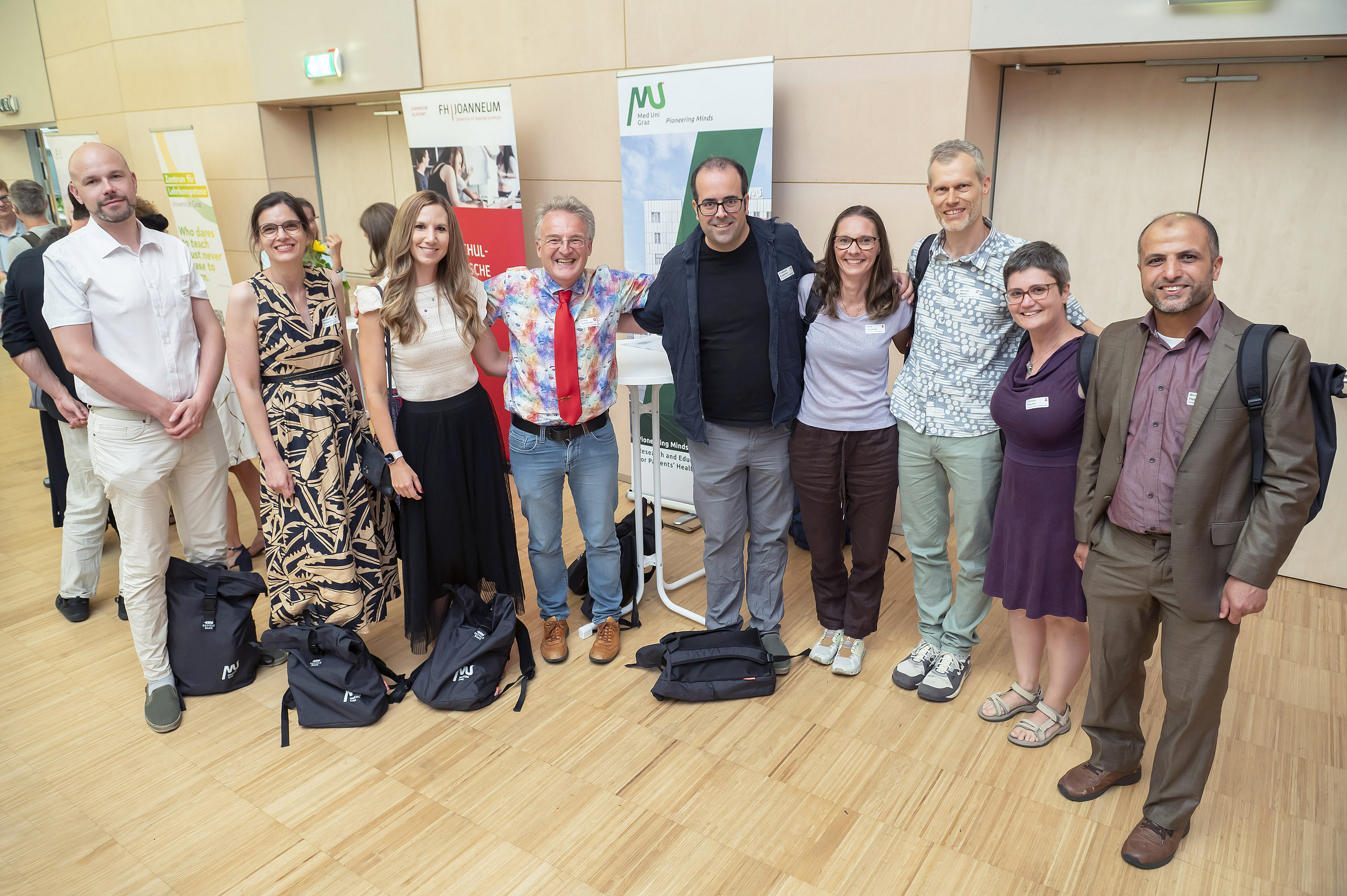 The award winners from the Medical University of Graz – Photo: Fischer