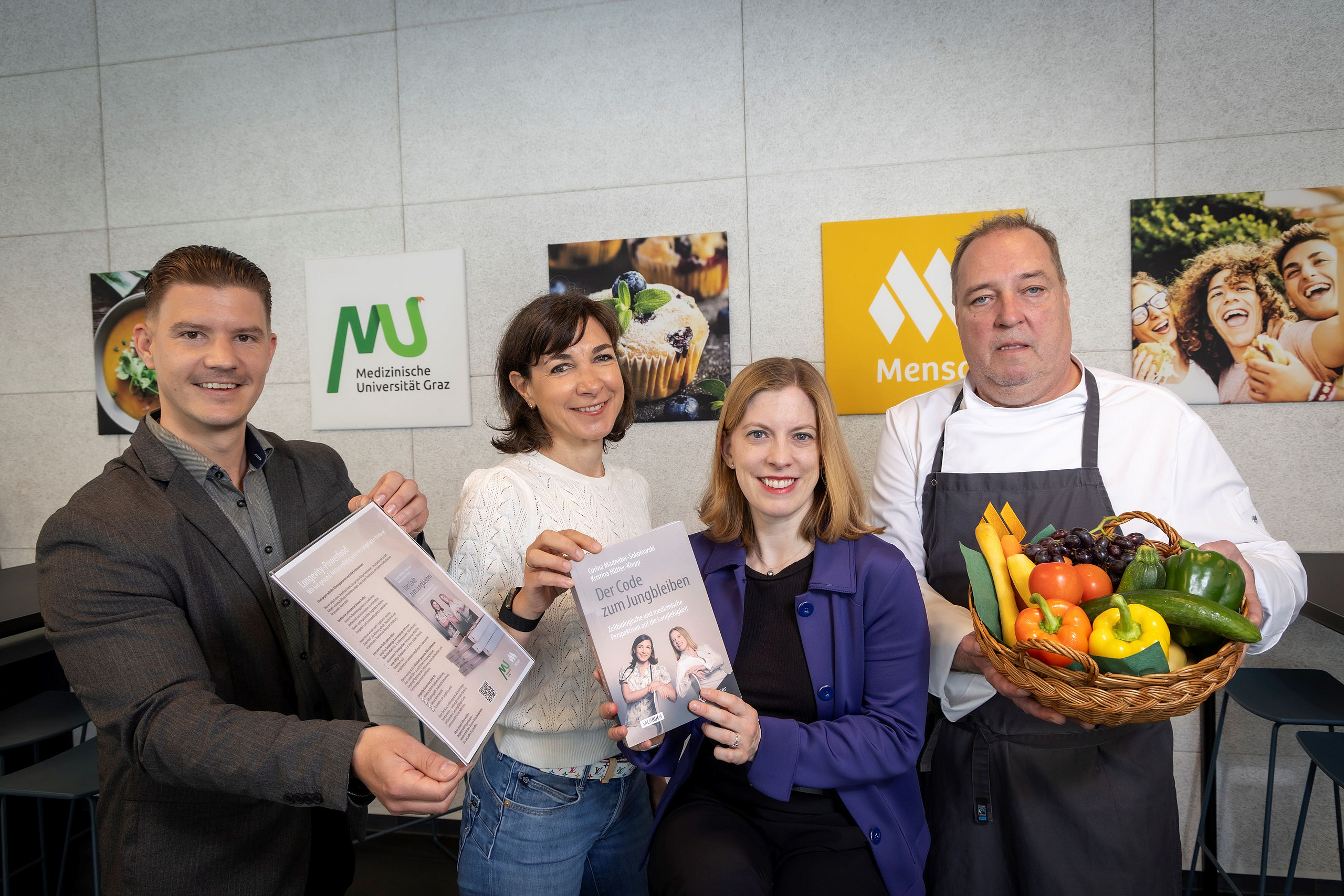 Powerfood-Gerichte an der Med Uni Graz