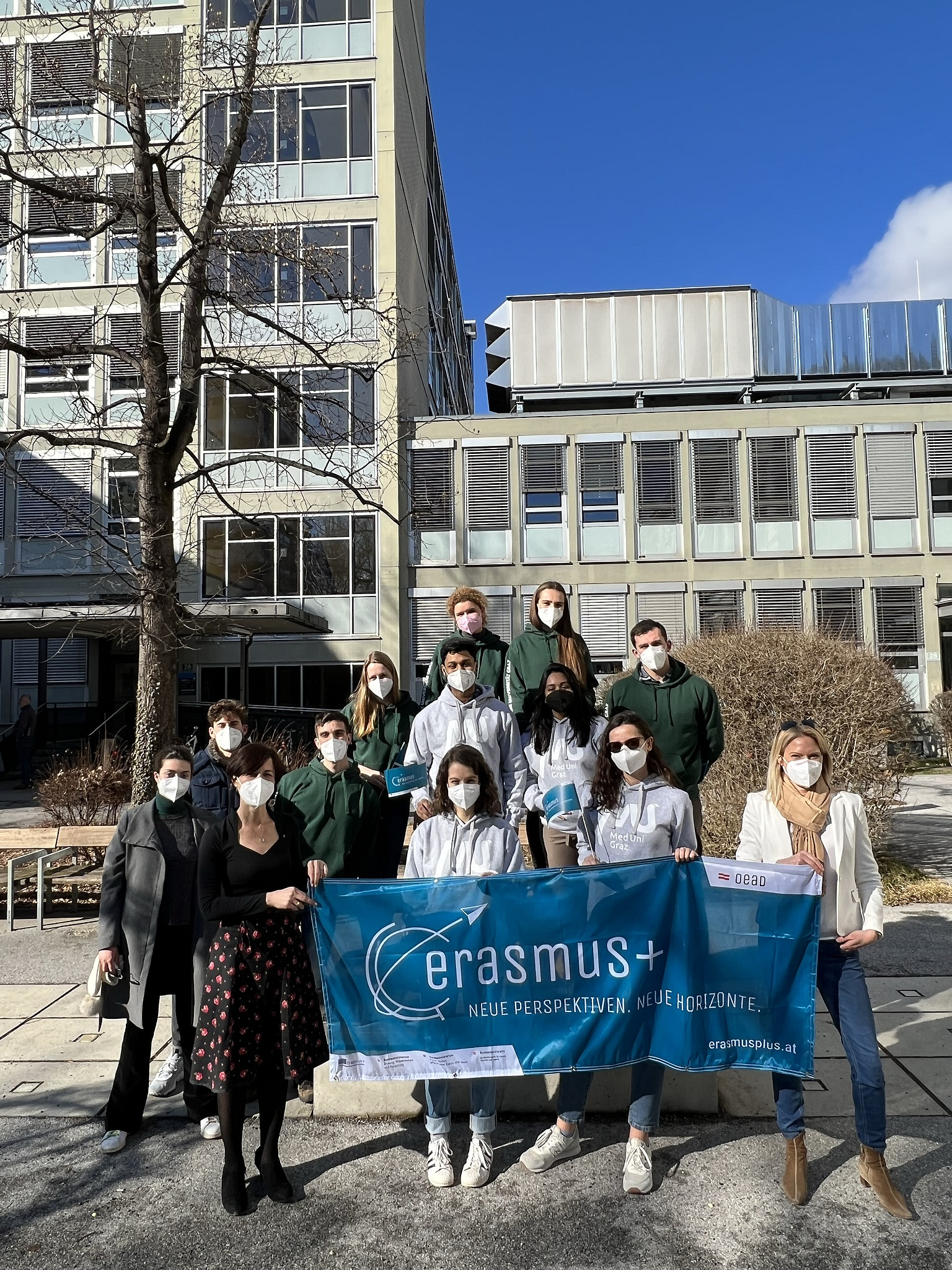 Erasmus+ Studierende in Graz