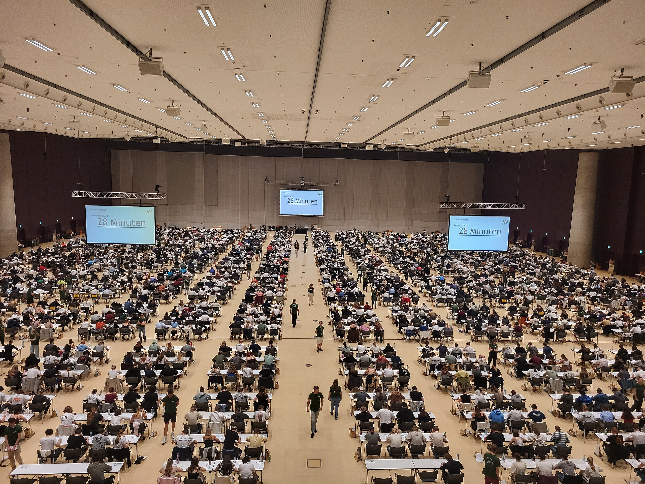 Die Stadthalle ist voll. - Foto: Med Uni Graz