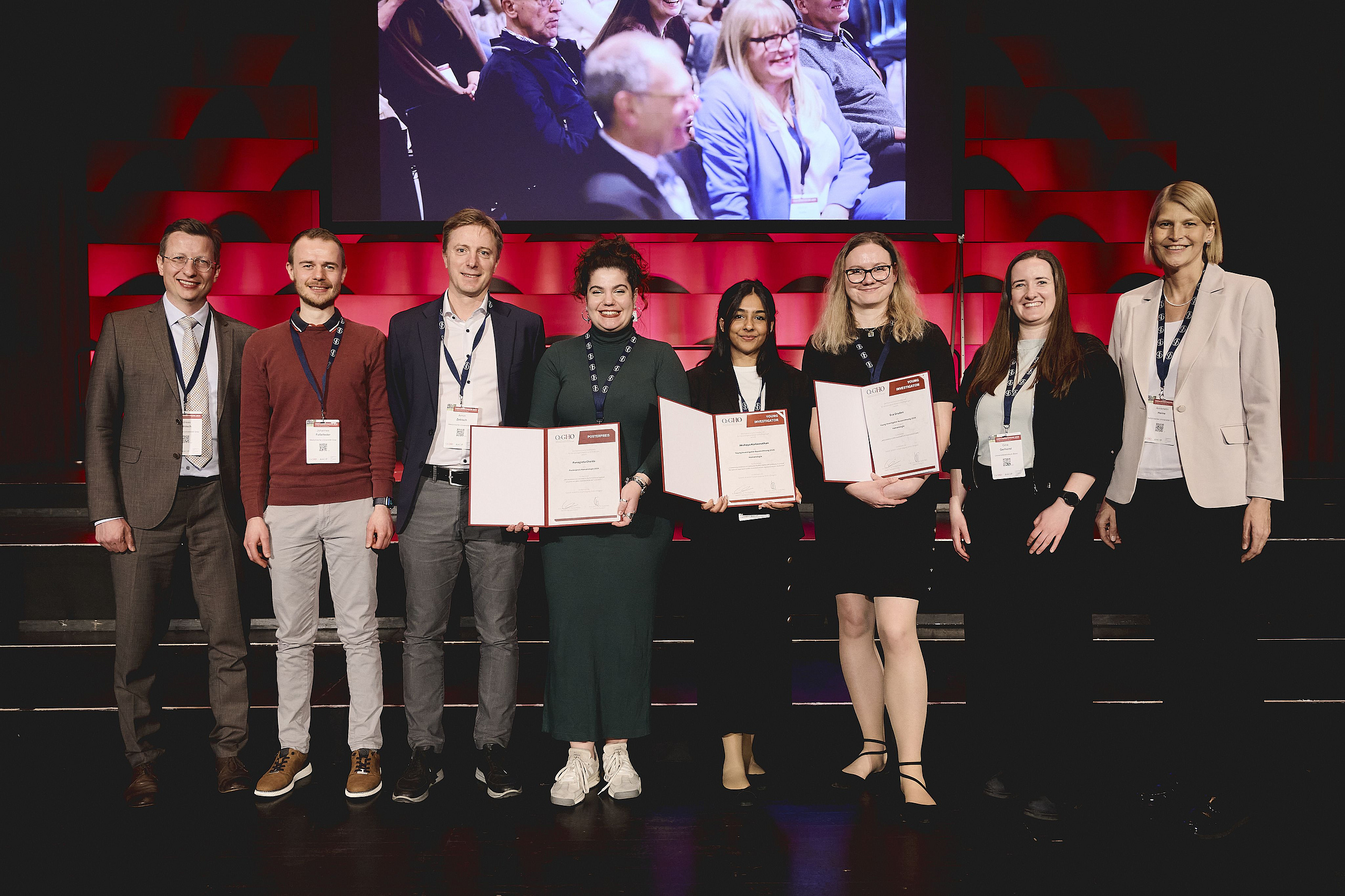 Jungforscher*innen der Hämatologie bei der ÖGHO-Frühjahrstagung  © OeGHO/Hörmandinger