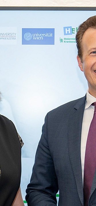 Die Teilnehmer des Pressegesprächs - Credit: Land Steiermark/Binder