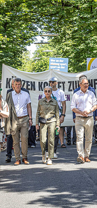 Der Start der Demo