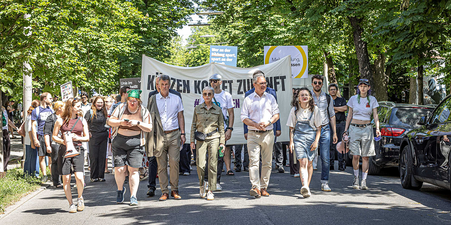 Der Start der Demo