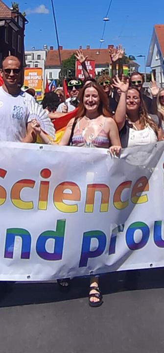 Med Uni Graz auf der CSD Pride 2025