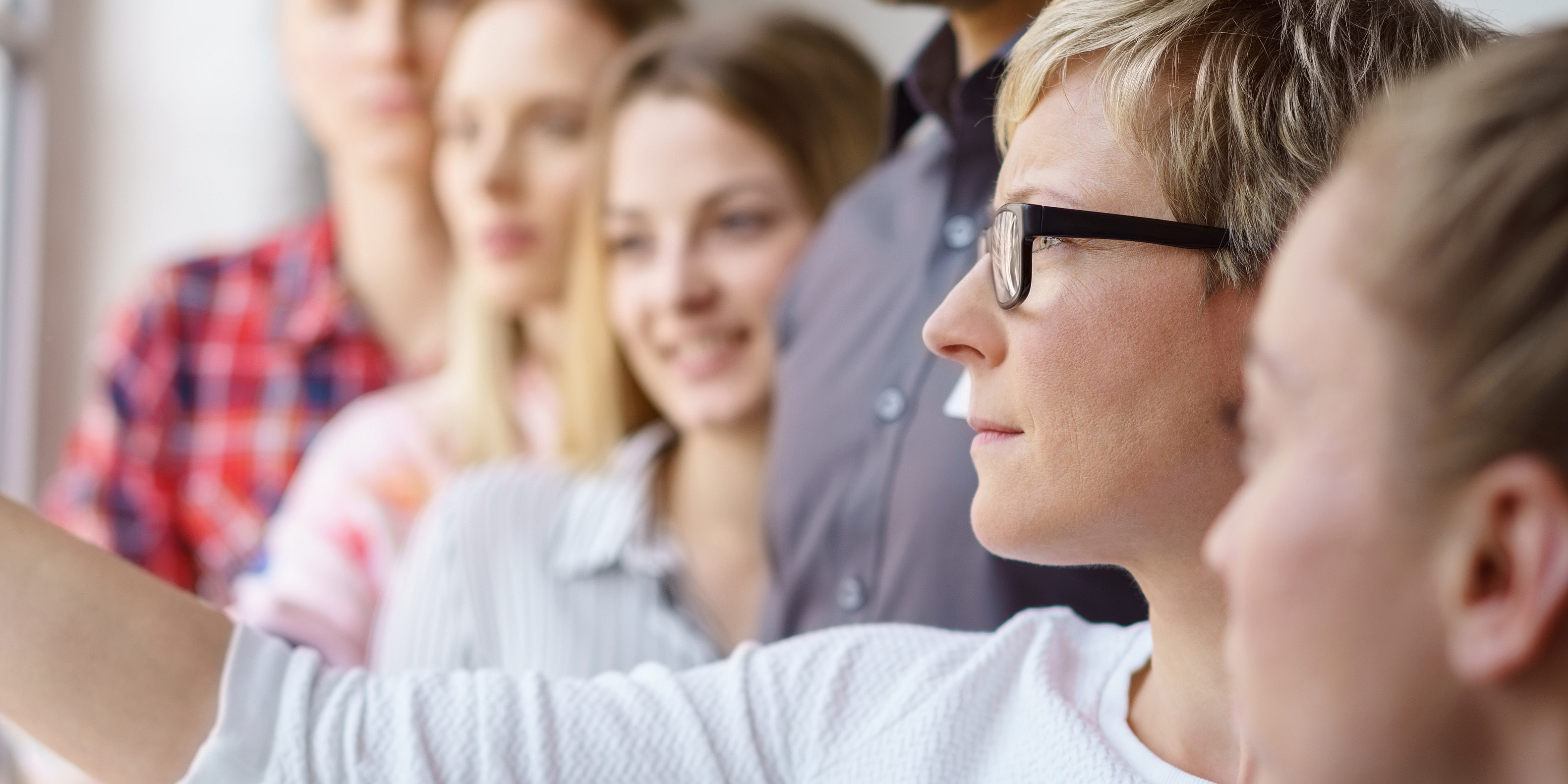 Team erarbeitet Ideen