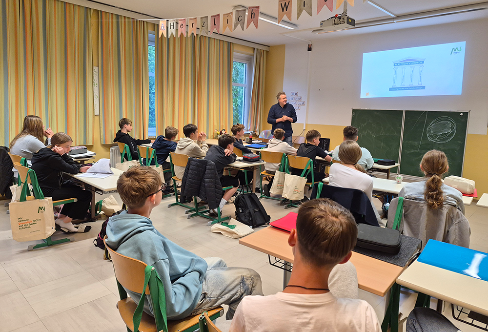 Wissenschaftsbotschafter*innen-Besuch