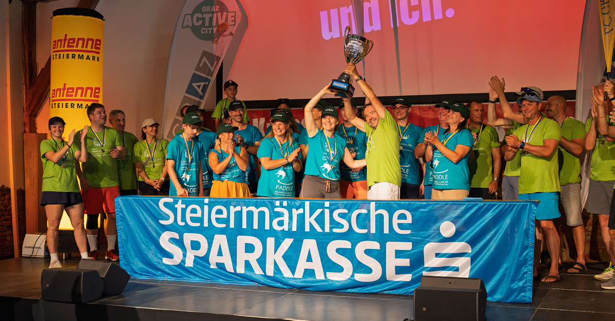 Der Siegerpokal wurde geteilt