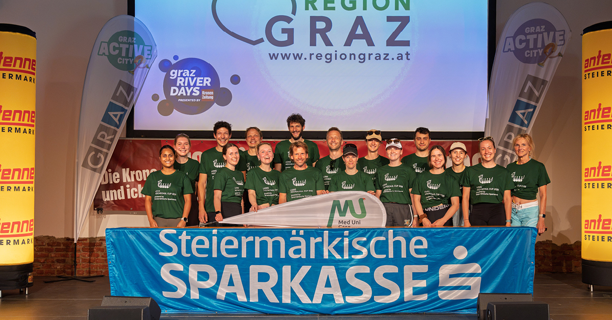 Auch ein Team der Med Uni Graz war wieder dabei