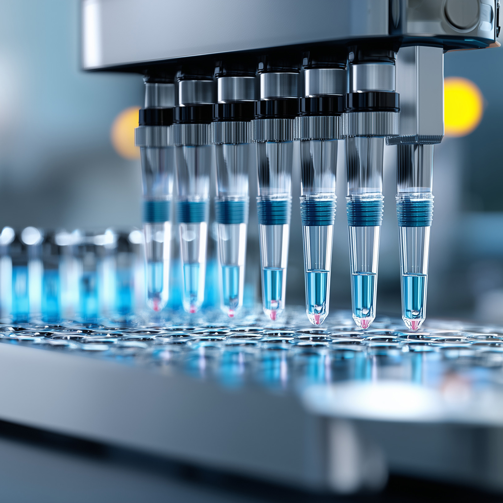 Liquid-Handling-System zur Dosierung von Proben