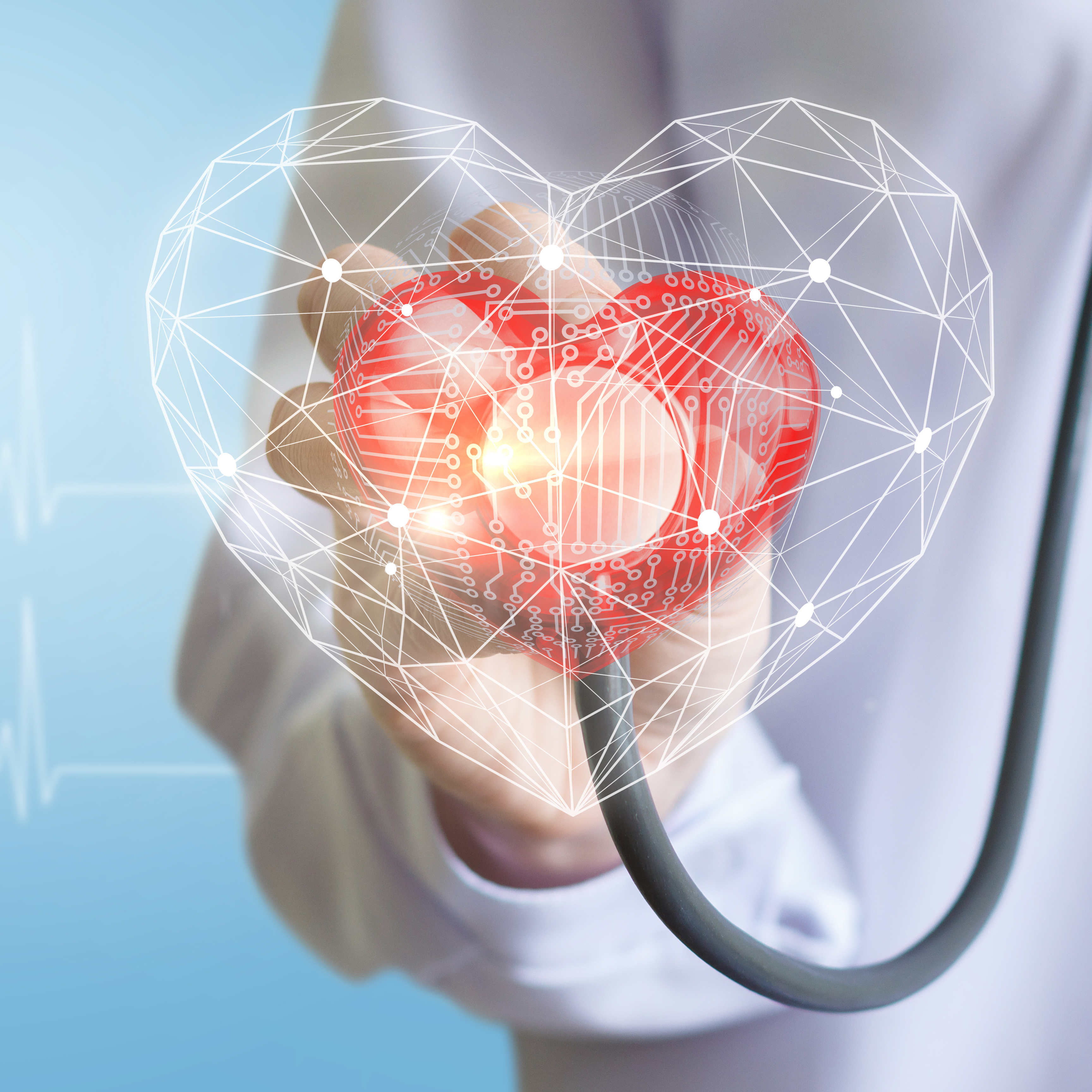 Detailaufnahme einer Operation