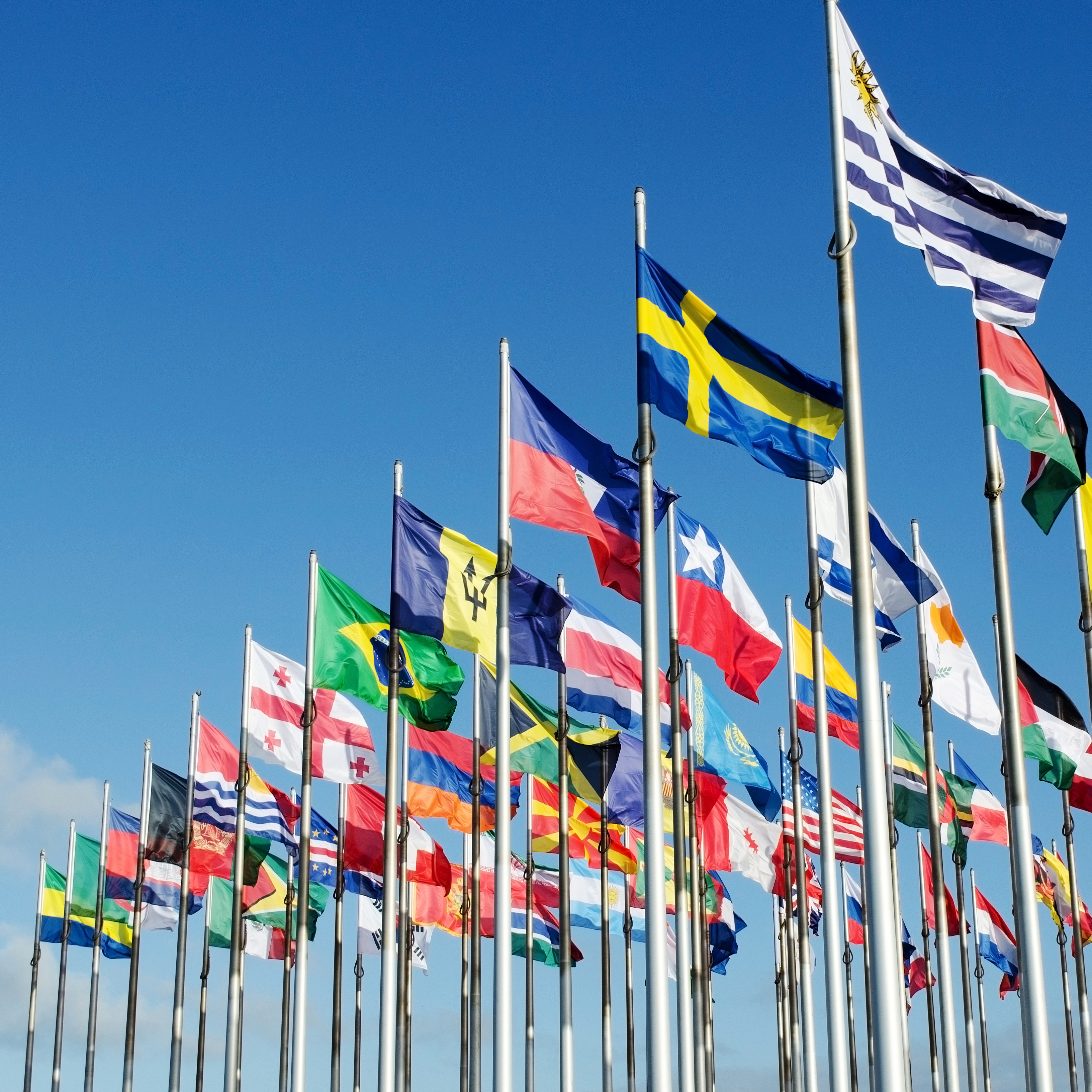 International flags