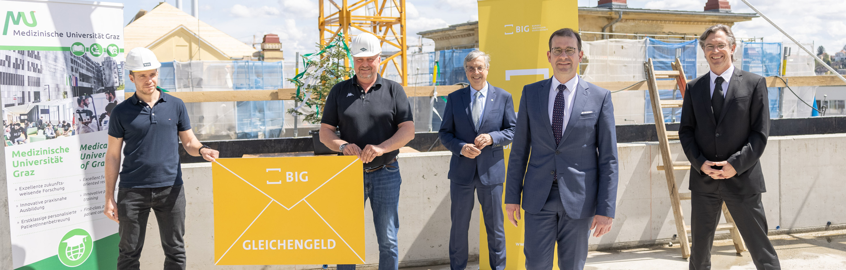 Übergabe Gleichengeld © Daniel Hinterramskogler