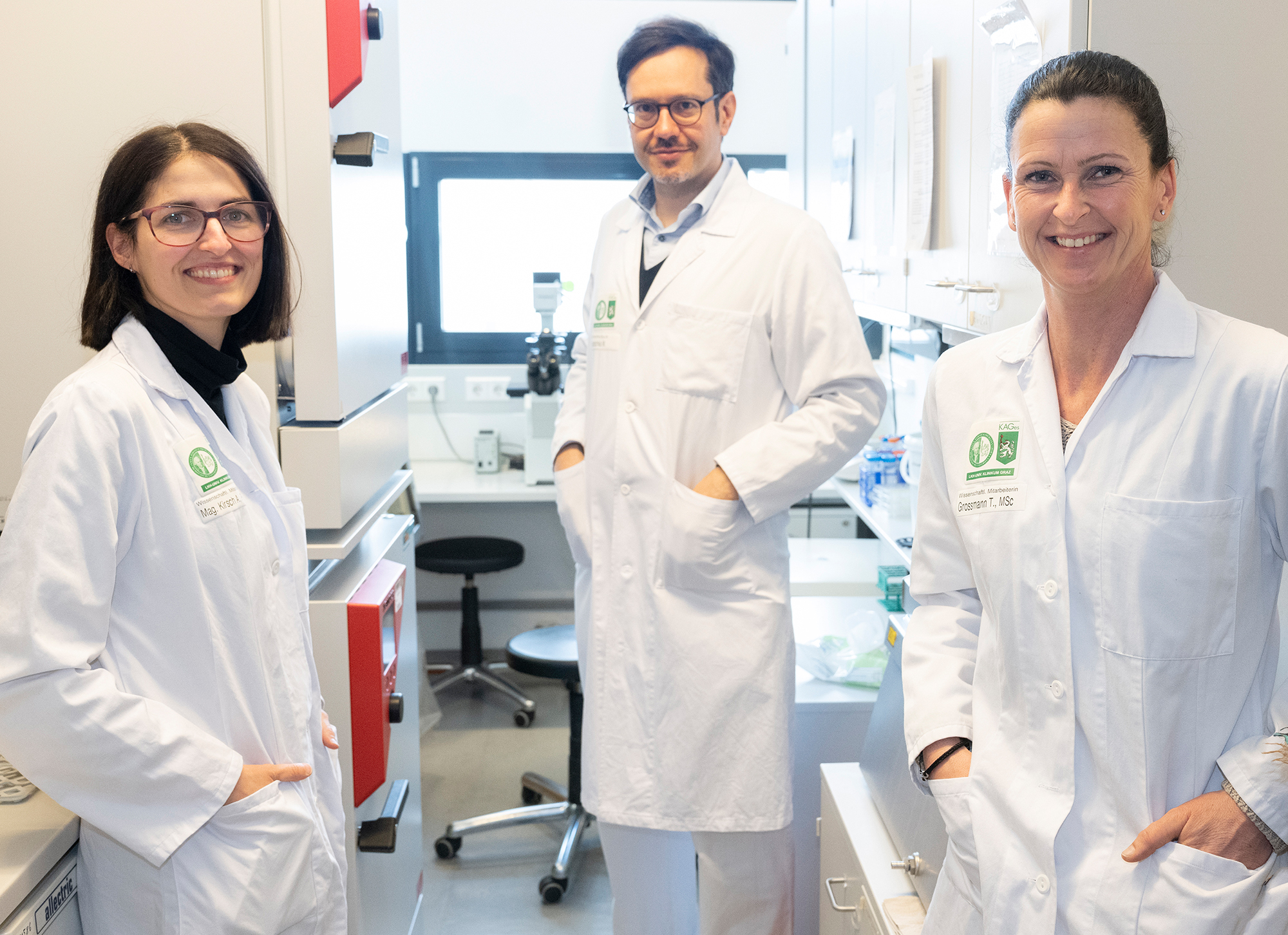 Forscher*innen im Labor