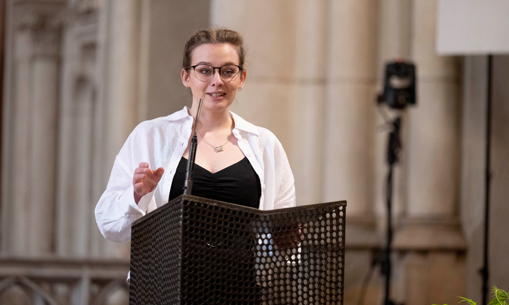 Studierende organisierten das Programm 