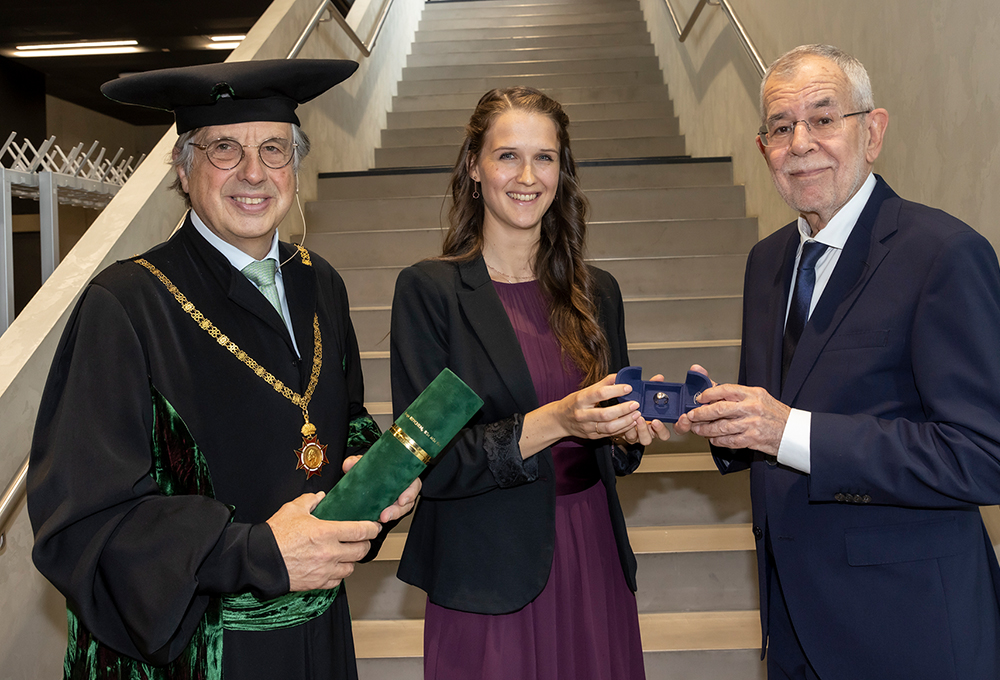 Hellmut Samonigg, Sonja Rittchen und Alexander Van der Bellen