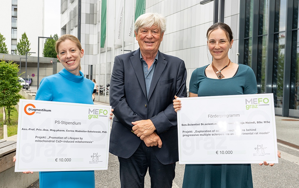 Corina Madreiter-Sokolowski, Herwig Holzer und Michaela Tanja Haindl 