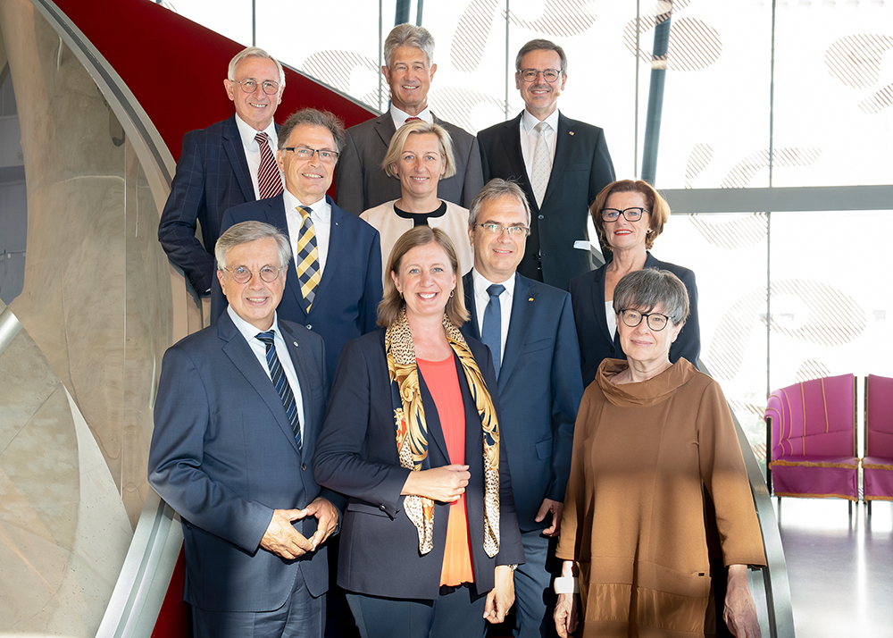 Steirische Rektor*innen mit Landesrätin Barbara Eibinger-Miedl