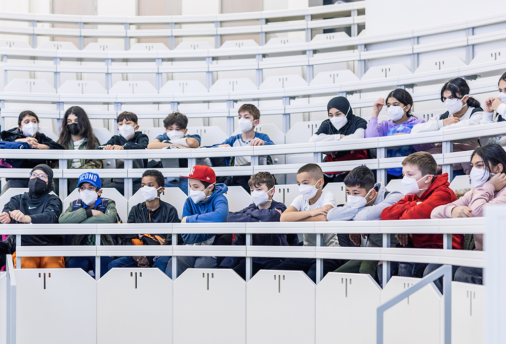 Kick-off im Hörsaal - Bild: Mario Zaunschirm