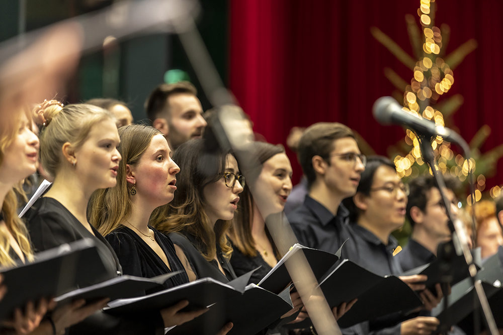 Der stimmgewaltige Chor