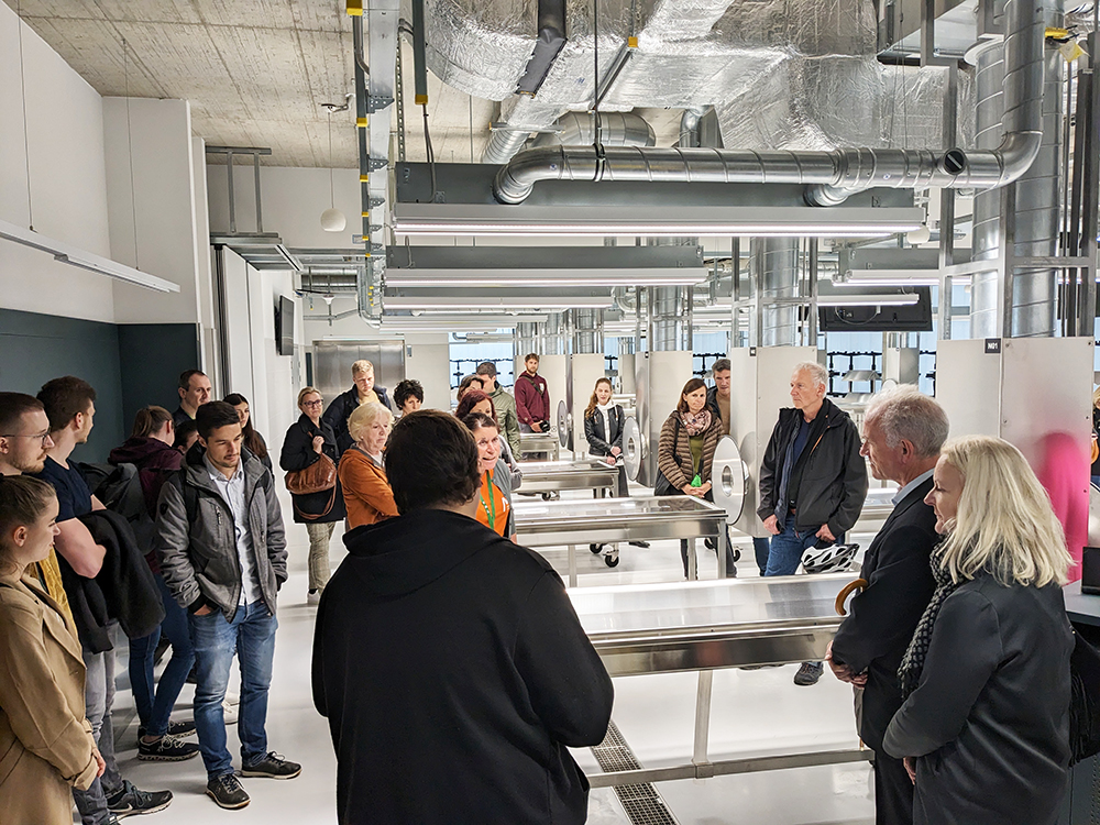 Führung auf der Anatomie