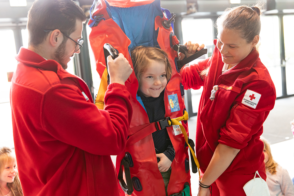 Das Rote Kreuz im Einsatz