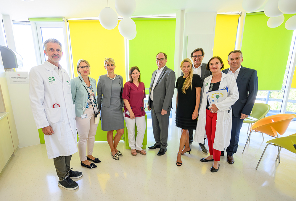 Lokalaugenschein am Kinderzentrum