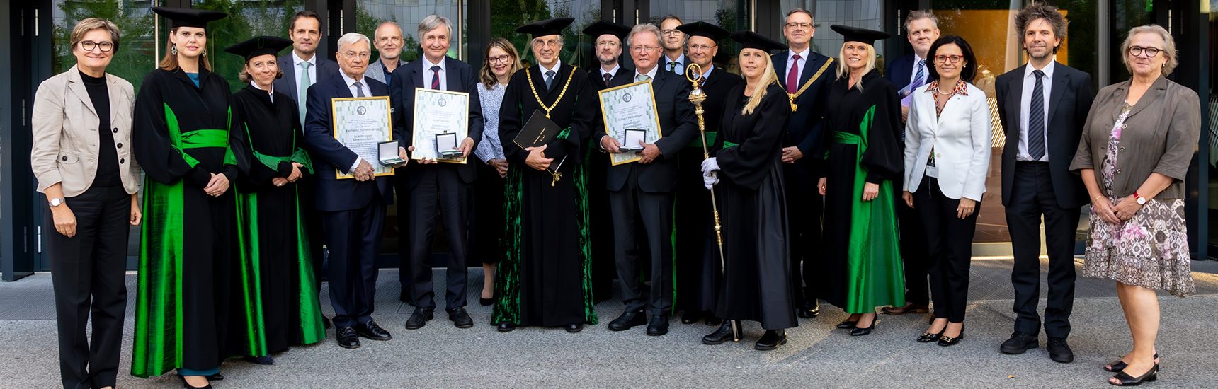 Verleihung der Auenbrugger Ehrenmedaille