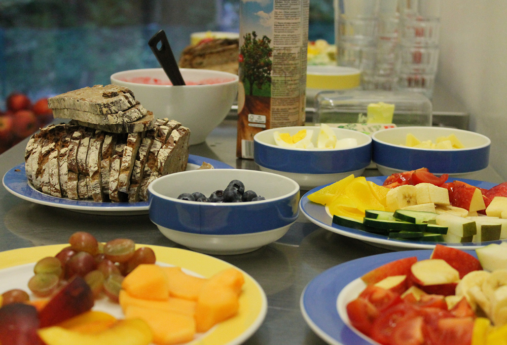 Ausgewogene und gesunde Ernährung ist im kinderCAMPUS garantiert