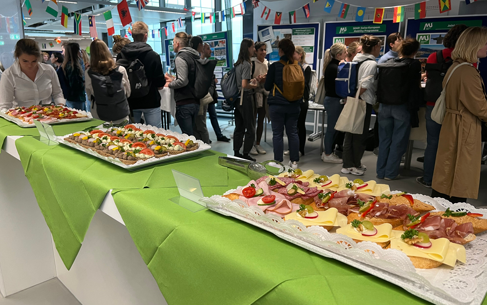 Für Speiß und Trank war gesorgt