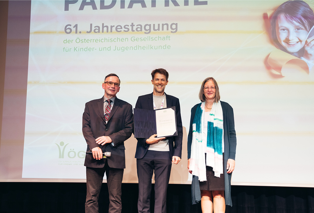 Clemens von Pirquet-Preis für Markus Seidel von der Med Uni Graz