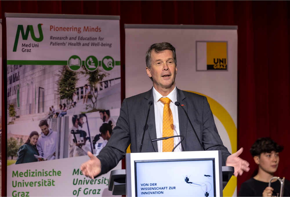 Horst Bischof, Rektor der Technischen Universität Graz