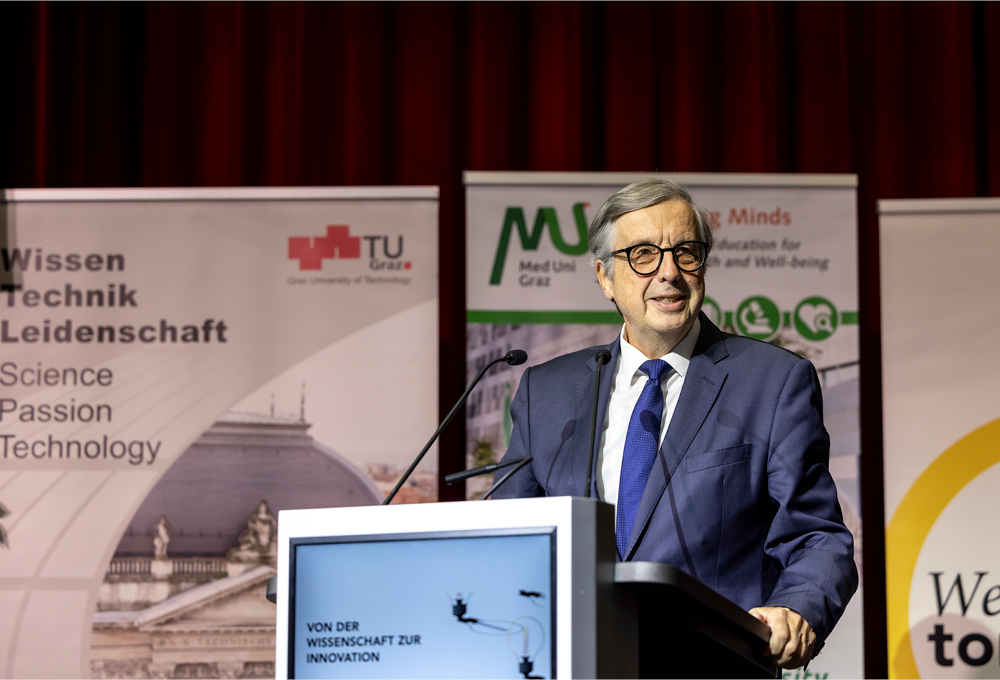 Hellmut Samonigg, Rektor der Medizinischen Universität Graz