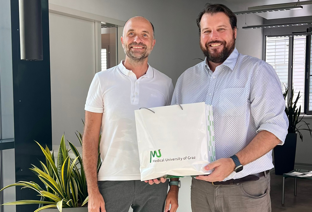 Erwin Petek and Scott McCoombe from UWA