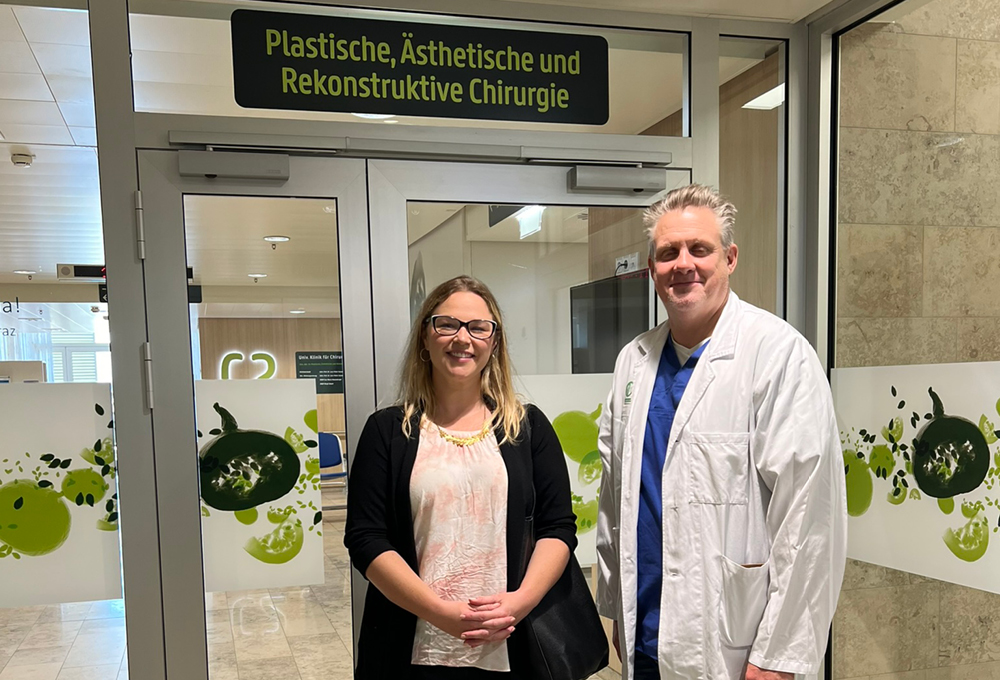 Anna Creery and Lars Kamolz