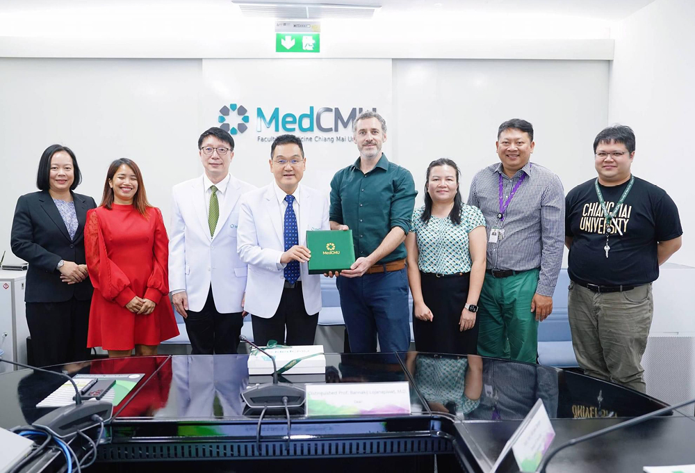 Michael Dengler from the Clinical Division of Oncology at Med Uni Graz recently taught at Chiang Mai University.