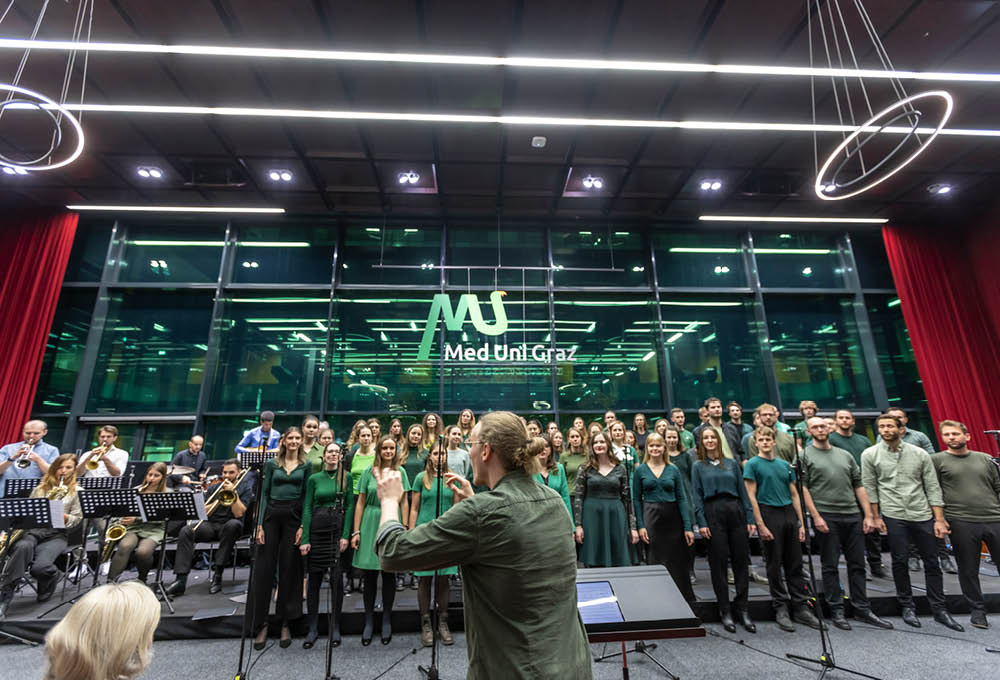 Der Chor der Med Uni Graz