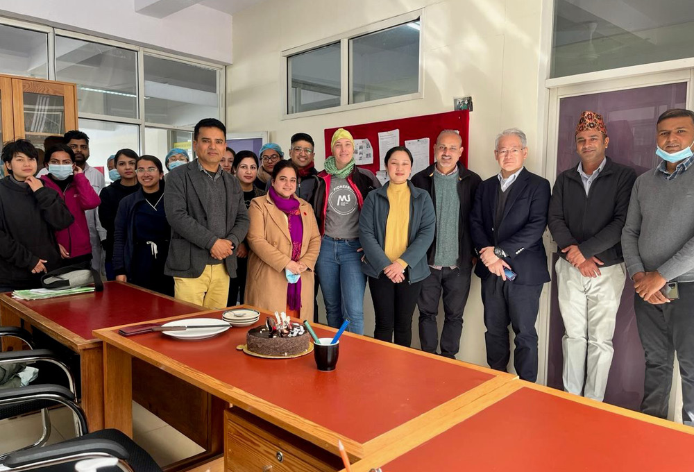 Dr. Kirnbauer at the KUSMS