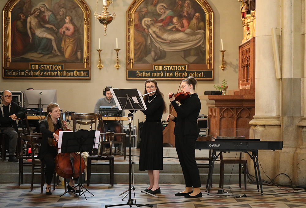 Musikalische Umrahmung 