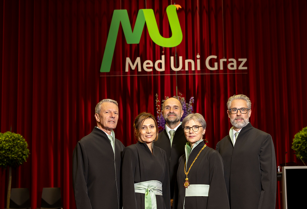 Rektoratsteam der Med Uni Graz