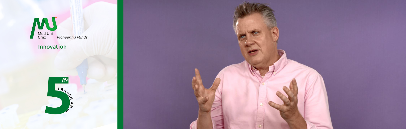 Lars-Peter Kamolz - Innovationen an der Med Uni Graz
